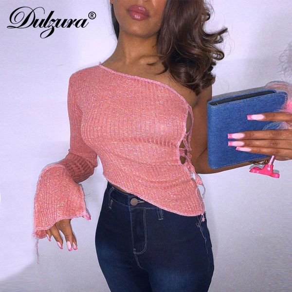 knitted women slit long sleeve t shirt one shoulder lace up hollow out bandage lace up streetwear club 2021 autumn, Black;white
knitted women slit long sleeve t shirt one shoulder lace up hollow out bandage lace up streetwear club 2021 autumn, Black;white