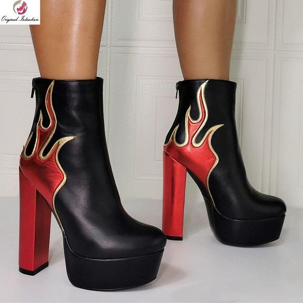 boots autumn winter women ankle heels super high 14cm woman shoes fashion platform chunky rome short size 36-47, Black
boots autumn winter women ankle heels super high 14cm woman shoes fashion platform chunky rome short size 36-47, Black