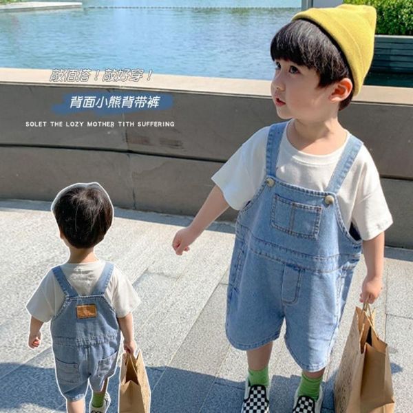 jeans 2021 summer girls denim overalls kids jumpsuit children clothes shorts casual fashion romper toddler boys jean+t shirt 2pc, Blue
jeans 2021 summer girls denim overalls kids jumpsuit children clothes shorts casual fashion romper toddler boys jean+t shirt 2pc, Blue