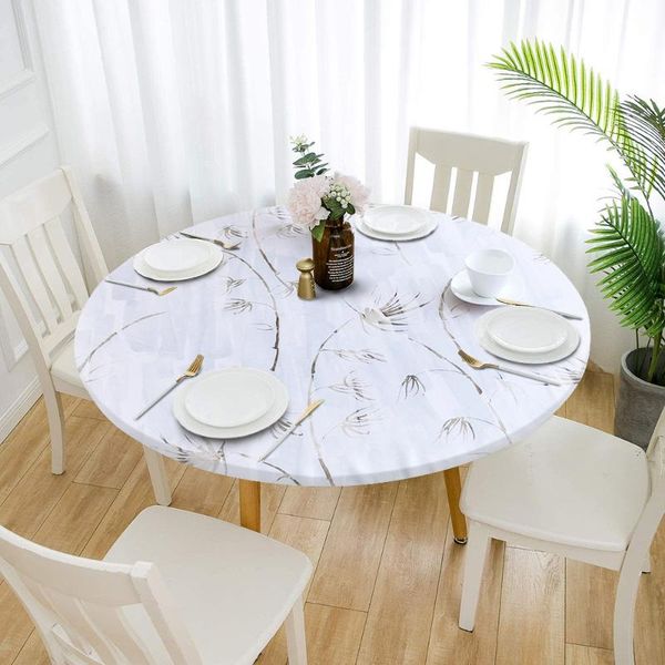 table cloth elastic edged fitted round cover tablecloth, anti-skid & water proof, fits tables up to 47-inch or 59-inch diameter
table cloth elastic edged fitted round cover tablecloth, anti-skid & water proof, fits tables up to 47-inch or 59-inch diameter