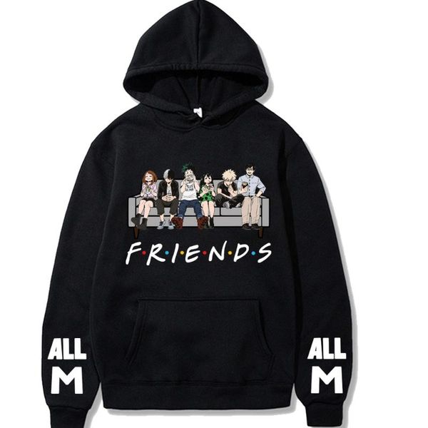men's hoodies & sweatshirts my hero academia midoriya izuku friends cartoon printed men harajuku fashion loose plus size long sleeve sw, Black
men's hoodies & sweatshirts my hero academia midoriya izuku friends cartoon printed men harajuku fashion loose plus size long sleeve sw, Black