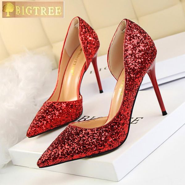 dress shoes 2021 sequined cloth shallow fashion women pumps side cut-outs party women's show thin pointed toe ol office, Black
dress shoes 2021 sequined cloth shallow fashion women pumps side cut-outs party women's show thin pointed toe ol office, Black