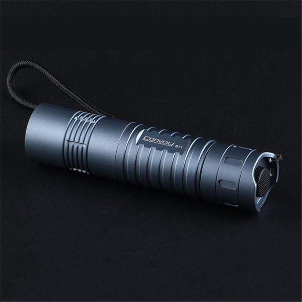 convoy s11 led sst40 2300lumens 4 modes torch fleshligh by 18650 battery for camping hunting lantern lamp -gray flashlights torches
convoy s11 led sst40 2300lumens 4 modes torch fleshligh by 18650 battery for camping hunting lantern lamp -gray flashlights torches