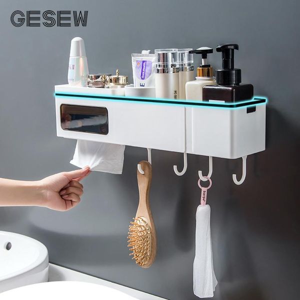 bath accessory set gesew punch-shelves for kitchen organizer bathroom multi-function rack with hooks shampoo holder box accessories
bath accessory set gesew punch-shelves for kitchen organizer bathroom multi-function rack with hooks shampoo holder box accessories