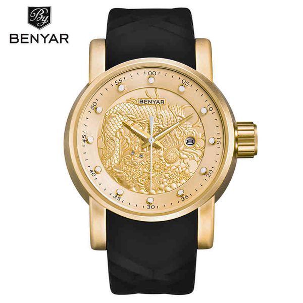 watches relogio masculino luxury brand benyar silicone watch men waterproof military quartz wristwatches clock gold black reloj hombre, Slivery;brown
watches relogio masculino luxury brand benyar silicone watch men waterproof military quartz wristwatches clock gold black reloj hombre, Slivery;brown