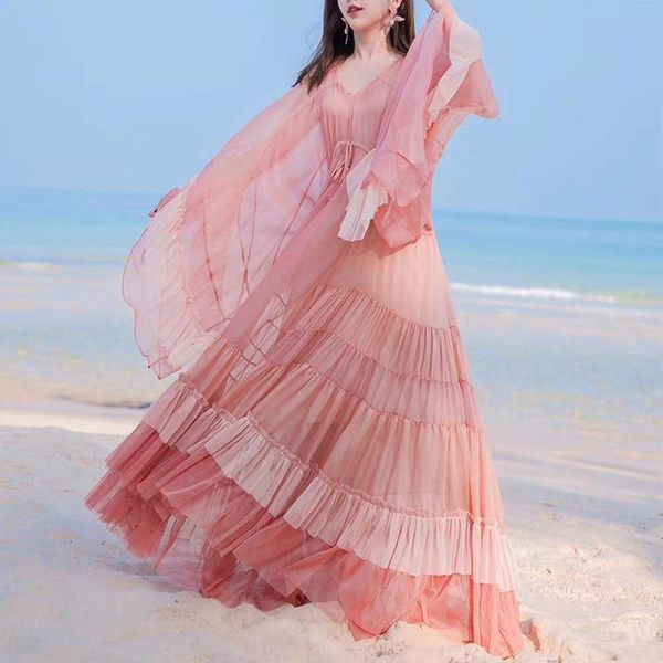 casual dresses hit color dress female v neck butterfy long sleeve high waist lace up women fashion elegant patchwork mesh, Black;gray
casual dresses hit color dress female v neck butterfy long sleeve high waist lace up women fashion elegant patchwork mesh, Black;gray