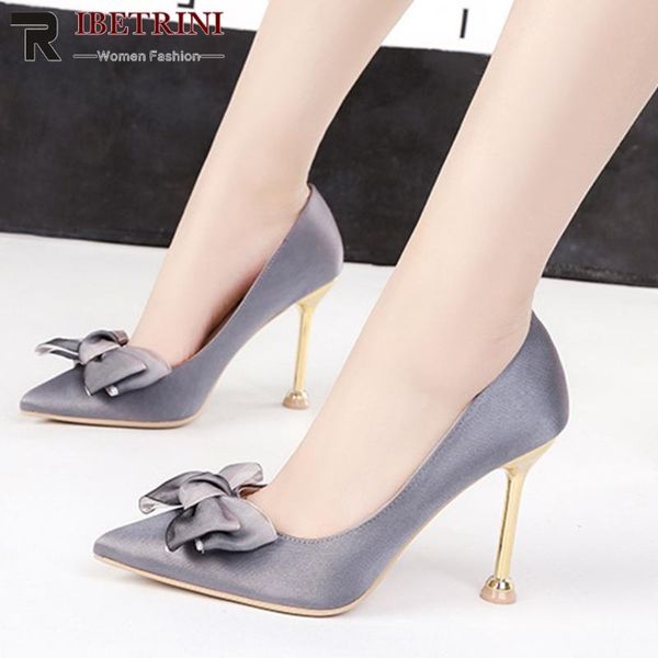 dress shoes ribetrini elegant ladies pointed toe butterfly knot wedding bridal woman party office pumps women slip on, Black
dress shoes ribetrini elegant ladies pointed toe butterfly knot wedding bridal woman party office pumps women slip on, Black