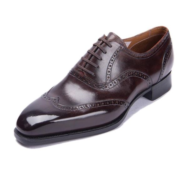 dress shoes handmade leather brogue carved large size 38-48 men's oxfords style business men lace-up, Black
dress shoes handmade leather brogue carved large size 38-48 men's oxfords style business men lace-up, Black
