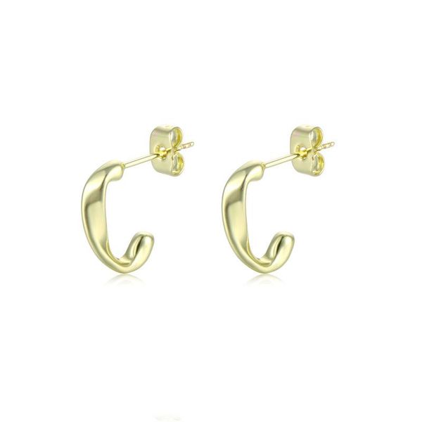 hoop & huggie looxi gold color stud earring geometric c-shaped retro twist earrings 2021 trend party accessories jewelry gift pendientes, Golden;silver
hoop & huggie looxi gold color stud earring geometric c-shaped retro twist earrings 2021 trend party accessories jewelry gift pendientes, Golden;silver