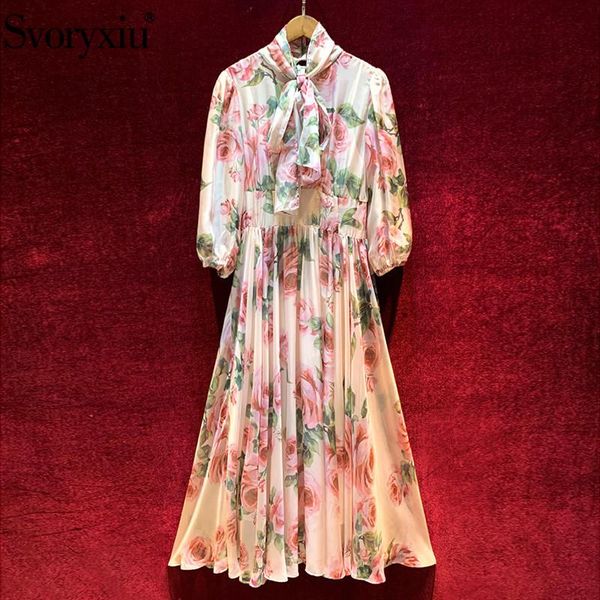 casual dresses svoryxiu runway autumn vintage party long women's elegant lace bow collar pink rose flower print chiffon dress vestdios, Black;gray
casual dresses svoryxiu runway autumn vintage party long women's elegant lace bow collar pink rose flower print chiffon dress vestdios, Black;gray