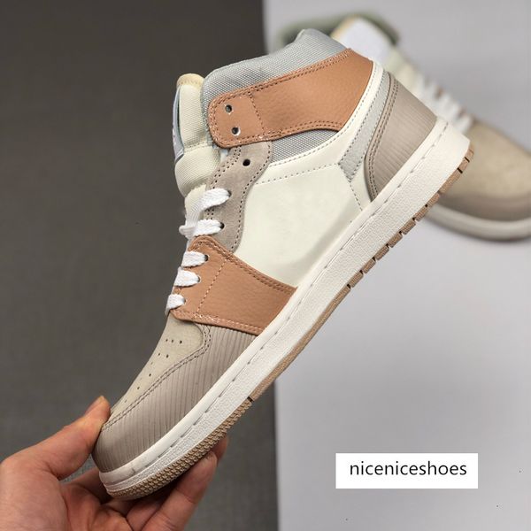 1 1s mid milan mens basketball shoes light khaki noble red gs women designer sports sneakers skate trainers chaussures 36-46
1 1s mid milan mens basketball shoes light khaki noble red gs women designer sports sneakers skate trainers chaussures 36-46