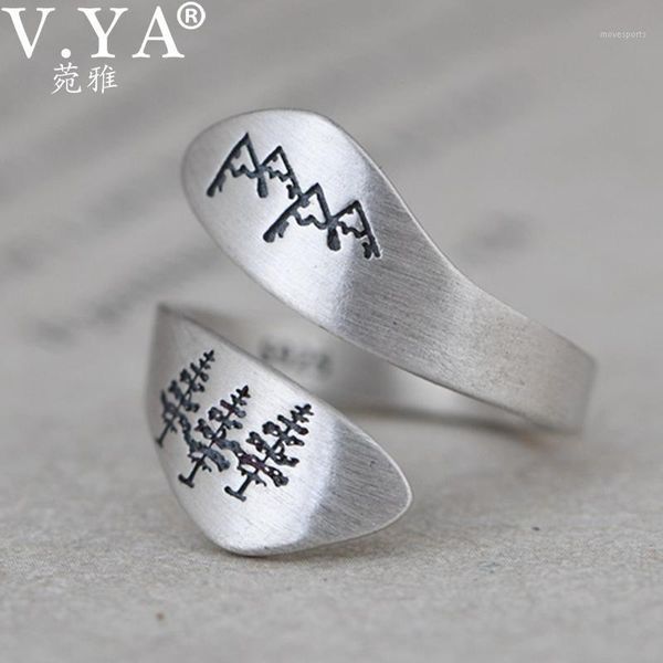 cluster rings v.ya s925 sterling silver jewelry mountain tree pattern ring open for woman girl art fashion party gifts1, Golden;silver
cluster rings v.ya s925 sterling silver jewelry mountain tree pattern ring open for woman girl art fashion party gifts1, Golden;silver