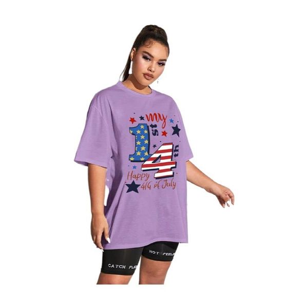 plus size t-shirt scstronger summer women's shirt cotton street style independence day flag printed loose t 2021 tamaño, Black
plus size t-shirt scstronger summer women's shirt cotton street style independence day flag printed loose t 2021 tamaño, Black