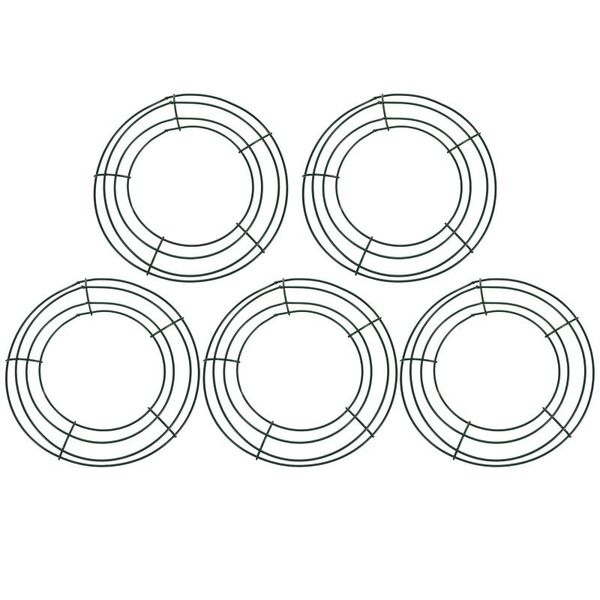 decorative flowers & wreaths 5pcs iron wreath frame round wire making ring diy macrame floral crafts
decorative flowers & wreaths 5pcs iron wreath frame round wire making ring diy macrame floral crafts