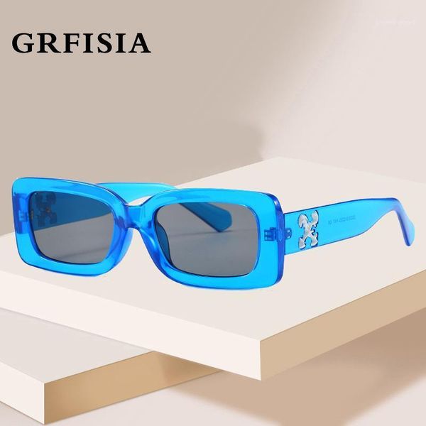 sunglasses trendy small rectangle women vintage brand designer square sun glasses shades female uv400, White;black
sunglasses trendy small rectangle women vintage brand designer square sun glasses shades female uv400, White;black