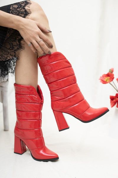 boots women leather high heel 8cm striped pattern winter warm fashion elastic lady with the non slip sole pointed toe, Black
boots women leather high heel 8cm striped pattern winter warm fashion elastic lady with the non slip sole pointed toe, Black