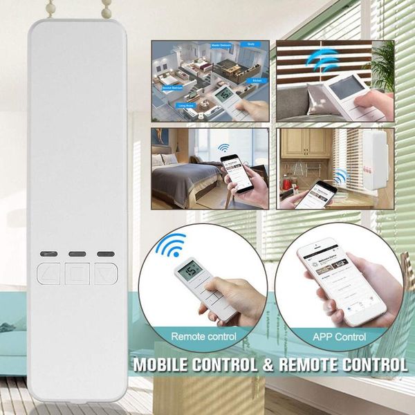 smart home control motorized chain roller blinds automation kit with remote switch and mobile via alexa/google/wifi
smart home control motorized chain roller blinds automation kit with remote switch and mobile via alexa/google/wifi