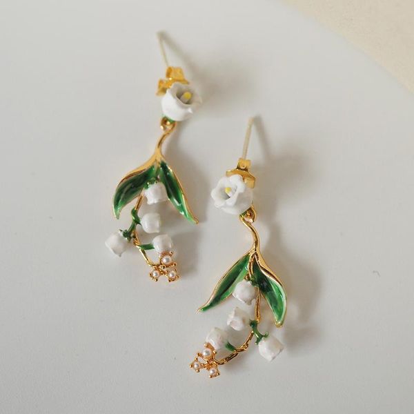 dangle & chandelier elegant bell orchid flower tassel drop earrings for women copper jewelry accessories cute white plant ear, Silver
dangle & chandelier elegant bell orchid flower tassel drop earrings for women copper jewelry accessories cute white plant ear, Silver