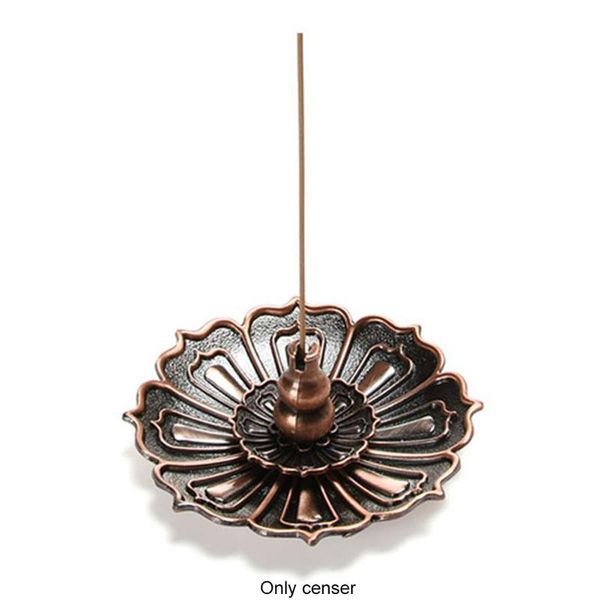 practical alloy censer plate fragrance accessories gift lotus shape craft incense stick holder portable decorations vintage home lamps
practical alloy censer plate fragrance accessories gift lotus shape craft incense stick holder portable decorations vintage home lamps