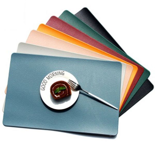 european style modern minimalist leather waterproof oil western placemat household insulation plate table mat
european style modern minimalist leather waterproof oil western placemat household insulation plate table mat