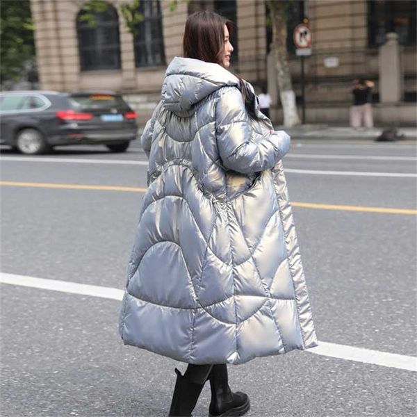 down cotton coat women loose parkas winter jacket warm thick long sleeve oversized padded outerwear 211216, Black
down cotton coat women loose parkas winter jacket warm thick long sleeve oversized padded outerwear 211216, Black