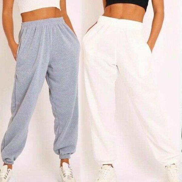 women casual sweatpants with pockets high waist sports gym athletic fit jogger pants lounge trousers women's & capris, Black;white
women casual sweatpants with pockets high waist sports gym athletic fit jogger pants lounge trousers women's & capris, Black;white