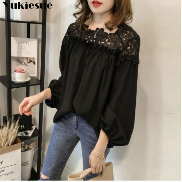 chiffon blouse femme shirt women blusas lace summer mujer white long sleeve womens blouses and ladies clothes 210518
chiffon blouse femme shirt women blusas lace summer mujer white long sleeve womens blouses and ladies clothes 210518