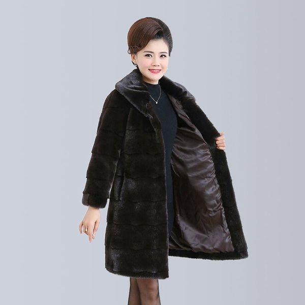 women's fur & faux women 2021 autumn winter imitation mink hair hooded coat fashion female jacket ladies thicken warm long coats y624, Black
women's fur & faux women 2021 autumn winter imitation mink hair hooded coat fashion female jacket ladies thicken warm long coats y624, Black