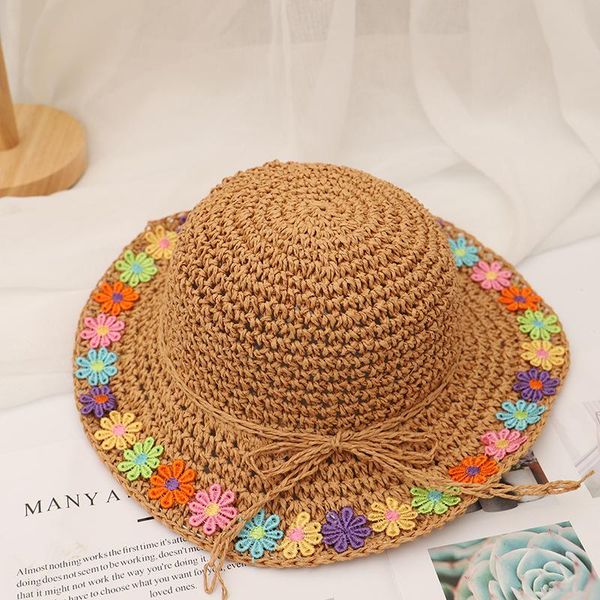 children's sun hats women's big brim protection straw summer girls beach thin fashion cute caps &, Yellow
children's sun hats women's big brim protection straw summer girls beach thin fashion cute caps &, Yellow