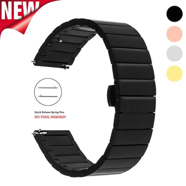 watch bands for samsung 3stainless steel watchband 18 20mm 22mm replacement 41mm 45mm gear s2 classic s3 frontier, Black;brown
watch bands for samsung 3stainless steel watchband 18 20mm 22mm replacement 41mm 45mm gear s2 classic s3 frontier, Black;brown