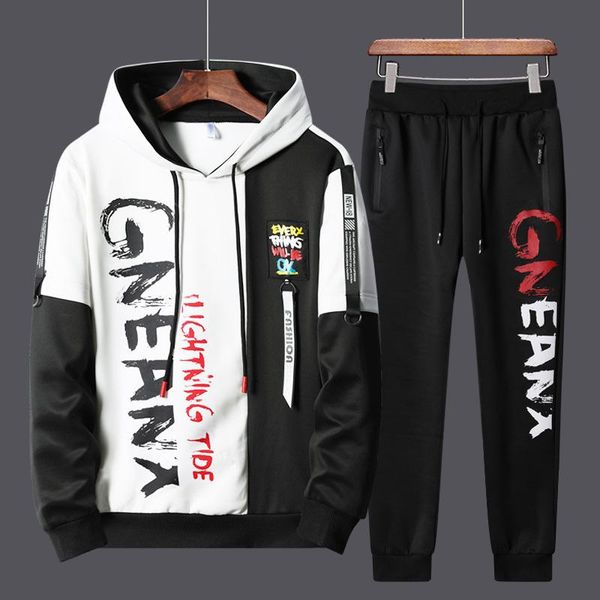men's tracksuits tracksuit men casual long sleeve hooded mens two piece hoodie+pants set hip hop fashion streetwear 4xl designer clothe, Gray
men's tracksuits tracksuit men casual long sleeve hooded mens two piece hoodie+pants set hip hop fashion streetwear 4xl designer clothe, Gray