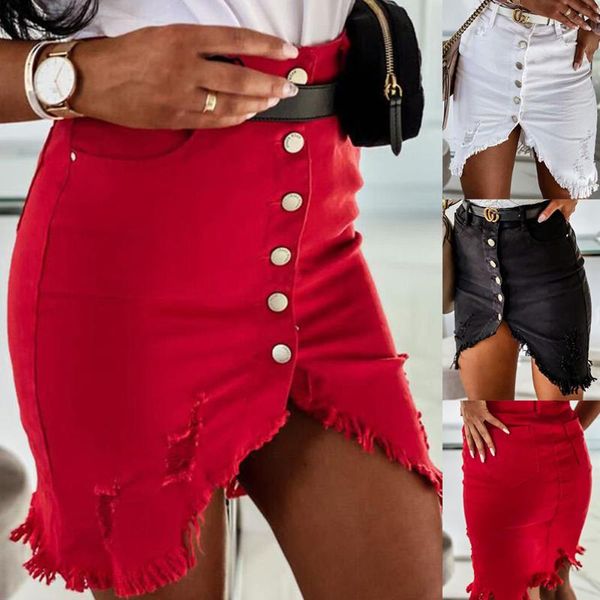 skirts lugentolo irregular jean womens summer single-breasted solid color stretch plus size high waist slim mini, Black
skirts lugentolo irregular jean womens summer single-breasted solid color stretch plus size high waist slim mini, Black