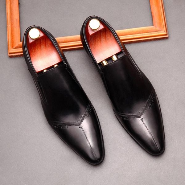 office wedding men genuine leather shoes loafers quality man flats dress shoe black red wine
office wedding men genuine leather shoes loafers quality man flats dress shoe black red wine