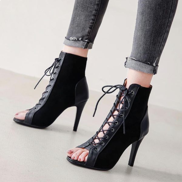 boots luxury party ladies stilettos high heels sandalias women dance shoes quality for women's sandals latin, Black
boots luxury party ladies stilettos high heels sandalias women dance shoes quality for women's sandals latin, Black