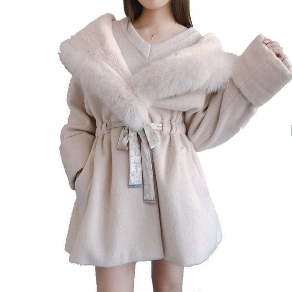 women's trench coats windreama fashion women coat fur collar for autumn and winter hooded fleece long female abrigo mujer clothes, Tan;black
women's trench coats windreama fashion women coat fur collar for autumn and winter hooded fleece long female abrigo mujer clothes, Tan;black