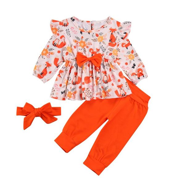 clothing sets baby girl 2pcs set round collar long sleeve pullover bow cartoon printing pants trouser suit with headdress, White
clothing sets baby girl 2pcs set round collar long sleeve pullover bow cartoon printing pants trouser suit with headdress, White