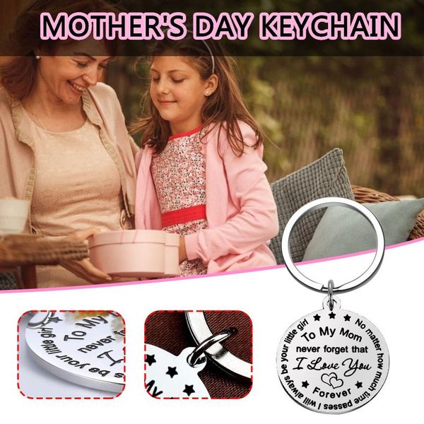hooks & rails to my mom mother's day stainless steel keychain is the gifts for family commemorative items memorial gift
hooks & rails to my mom mother's day stainless steel keychain is the gifts for family commemorative items memorial gift
