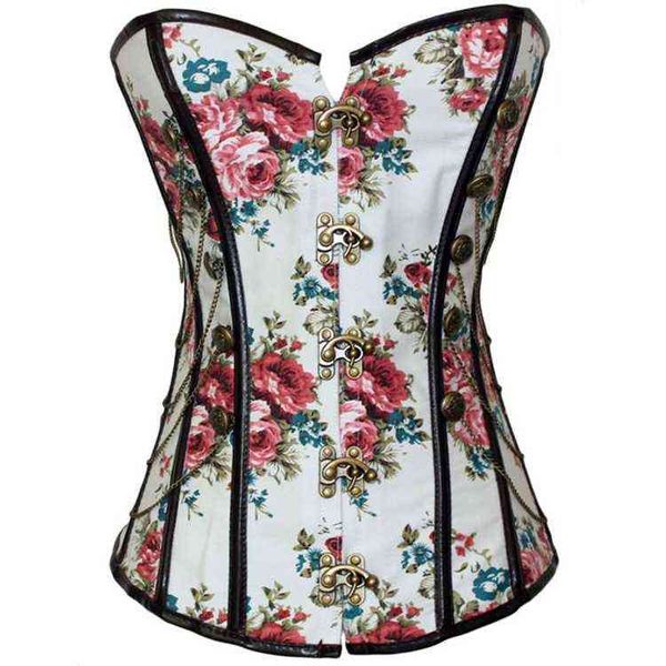 waist tummy shaper gathered gothic corset body shaping cloth women's cht and waist