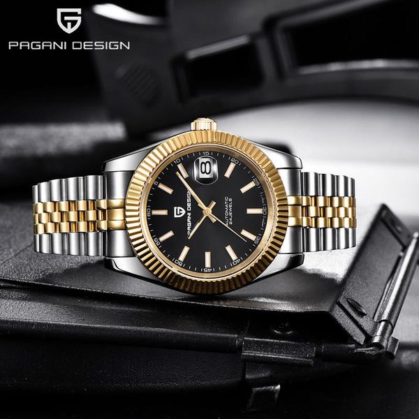 wristwatches pagani design 2021 fashion men' mechanical watch nh35a movement stainless steel waterproof luminous automatic, Slivery;brown
wristwatches pagani design 2021 fashion men' mechanical watch nh35a movement stainless steel waterproof luminous automatic, Slivery;brown