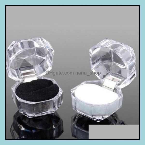 jewelry boxes packaging & display 20pcs/lot package ring earring box acrylic transparent wedding drop delivery mfvxe, Black;white
jewelry boxes packaging & display 20pcs/lot package ring earring box acrylic transparent wedding drop delivery mfvxe, Black;white