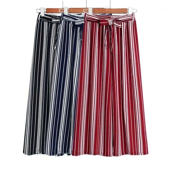 autumn summer thin section chiffon pleated wide-leg pants women's high waist large size loose trousers nine points 3027 22 & capris, Black;white
autumn summer thin section chiffon pleated wide-leg pants women's high waist large size loose trousers nine points 3027 22 & capris, Black;white