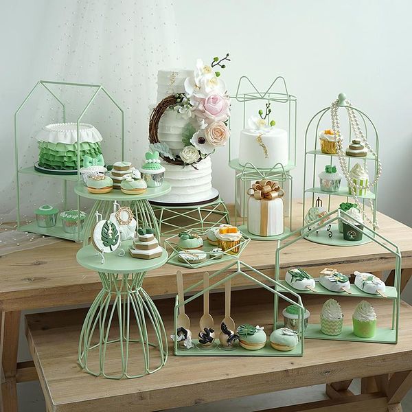 green color wedding cake table decoration baby shower birthday party cupcake stands tray tableware for christmas other bakeware
green color wedding cake table decoration baby shower birthday party cupcake stands tray tableware for christmas other bakeware