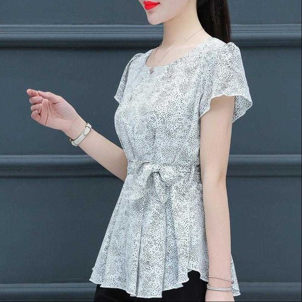 fashion women shirts spring summer style chiffon blouses lady casual short sleeve o neck polka dot prints df3496, White
fashion women shirts spring summer style chiffon blouses lady casual short sleeve o neck polka dot prints df3496, White