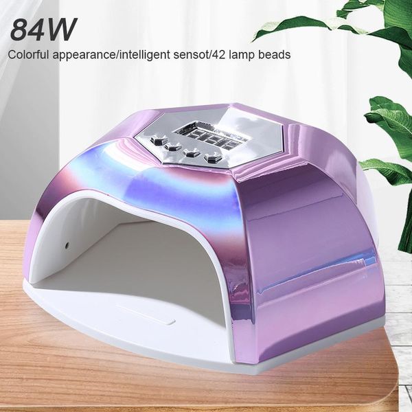 nail dryers 84w uv led lamp dryer for curing semi-permanent gel varnish with motion sensing sun manicure art tool
nail dryers 84w uv led lamp dryer for curing semi-permanent gel varnish with motion sensing sun manicure art tool