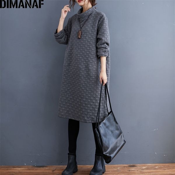 plus size women dress vintgae long sleeve turtleneck winter autumn female lady vestidos cotton thick loose grey 210531, Black;gray
plus size women dress vintgae long sleeve turtleneck winter autumn female lady vestidos cotton thick loose grey 210531, Black;gray
