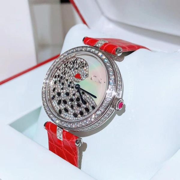wristwatches luxury brand genuine crocodile leather animal flower zircon round dial 35mmquartz wrist lady watch, Slivery;brown
wristwatches luxury brand genuine crocodile leather animal flower zircon round dial 35mmquartz wrist lady watch, Slivery;brown