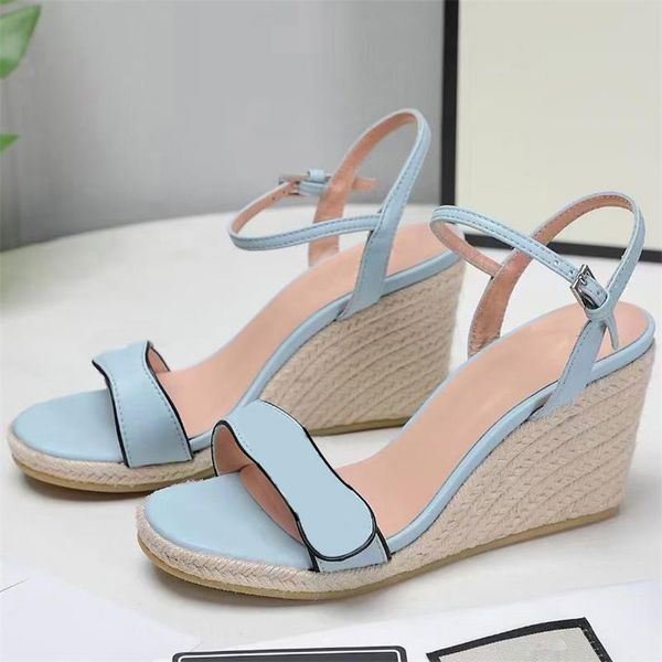 sandal women leather designer sandals wedge platform espadrille 8-13cm high heels adjustable ankle strap, Black
sandal women leather designer sandals wedge platform espadrille 8-13cm high heels adjustable ankle strap, Black