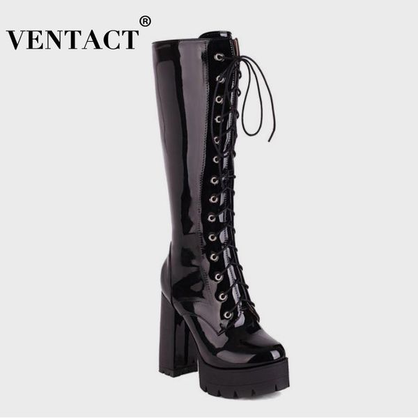 boots ventact size 33-43 women knee thick high heel platform female shoes lace up 2022 fashion long boot club footwear, Black
boots ventact size 33-43 women knee thick high heel platform female shoes lace up 2022 fashion long boot club footwear, Black