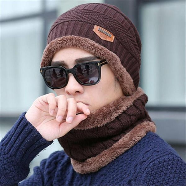 outdoor hats winter beanie hat scarf set fleece soft men's warm knit letter double layer cap bone masculino, Black;white
outdoor hats winter beanie hat scarf set fleece soft men's warm knit letter double layer cap bone masculino, Black;white