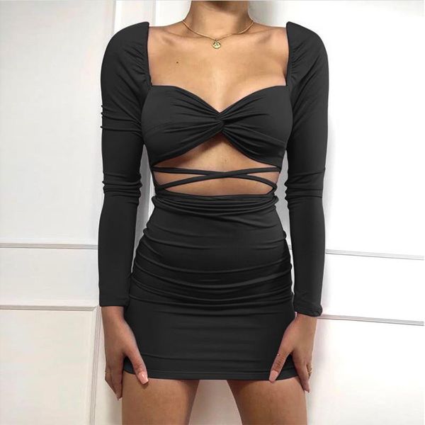 casual dresses women's square neck hollow waist bodycon mini dress summer 2021 long sleeve streetwear holiday vestidos slim, Black;gray
casual dresses women's square neck hollow waist bodycon mini dress summer 2021 long sleeve streetwear holiday vestidos slim, Black;gray